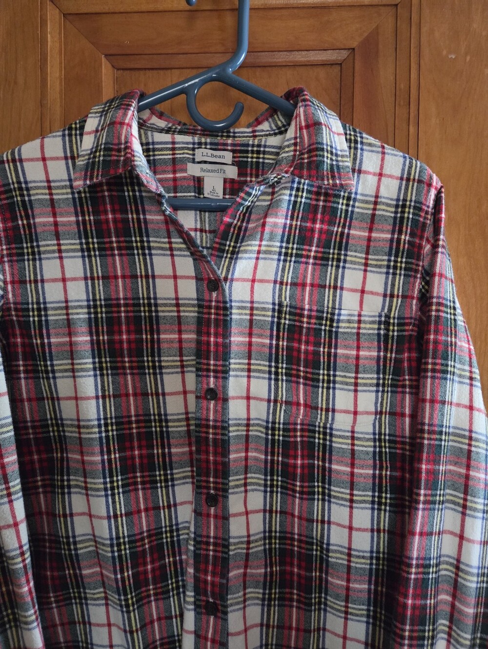 L.L. Bean Relaxed Fit Flannel Shirt